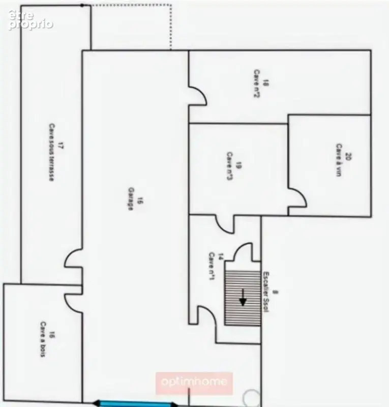 Arras chr / citadelle – pavillon individuel semi plain-pied de 219 m² – 5 chambres – sous-sol complet – jardin 1 008 m² - photo 35