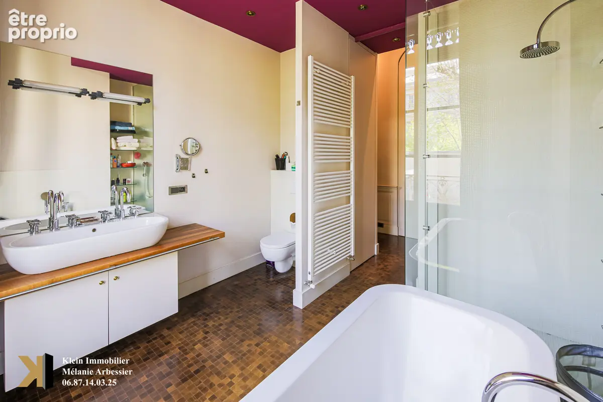 Grenoble Verdun/ Préfecture - Appartement d'exception avec jardin - 5 pièce(s) 123.27 m2 - photo 16