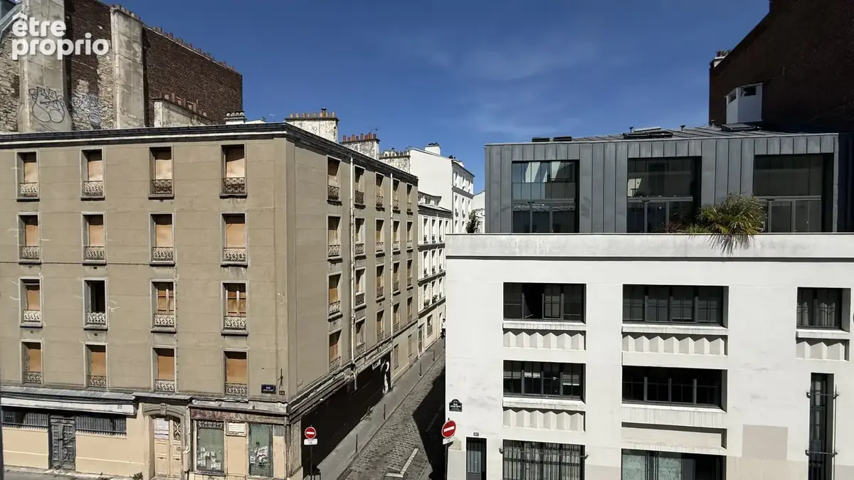 Studio lumineux et calme   faibles charges -dernier etage-traversant- exposition est-ouest - photo 6