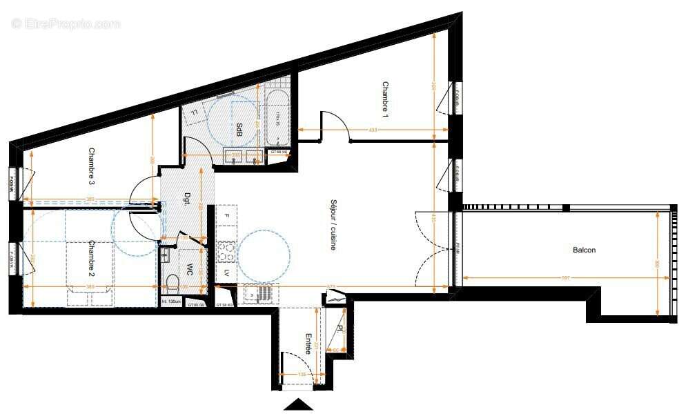 Appartement à ILLKIRCH-GRAFFENSTADEN