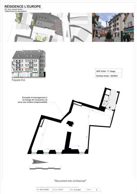 Appartement à CHAMONIX-MONT-BLANC