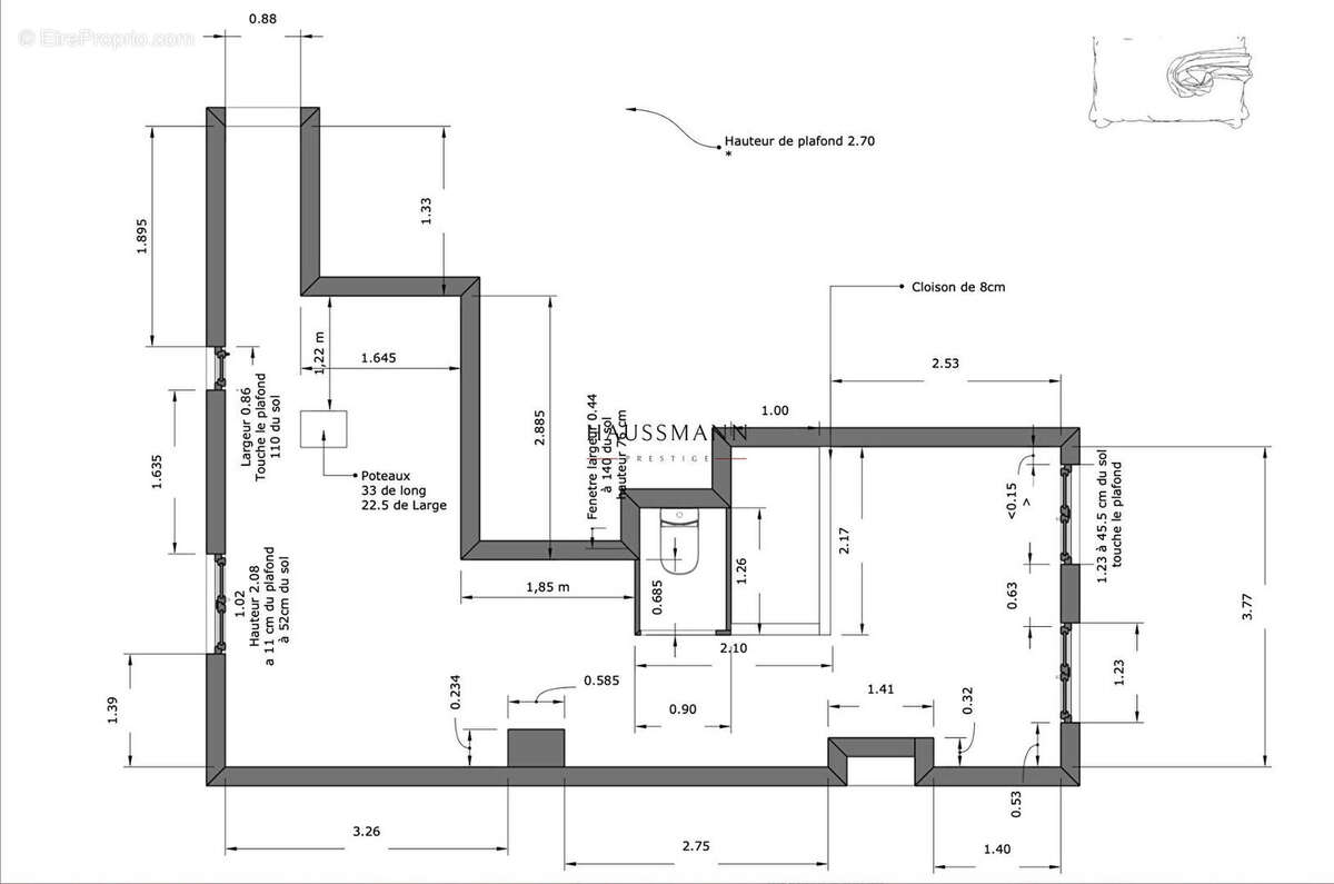 Appartement à PARIS-4E