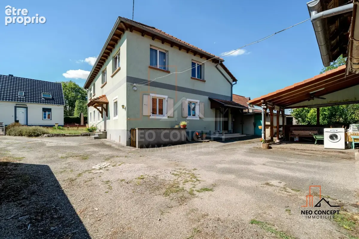 * MERTZWILLER - Spacieuse maison de 200 m² avec possibilité de séparation en 2 appartements sur 8.55 ares de terrain ! * - photo 2