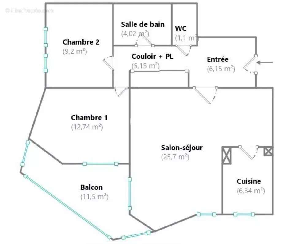 Appartement à FREJUS