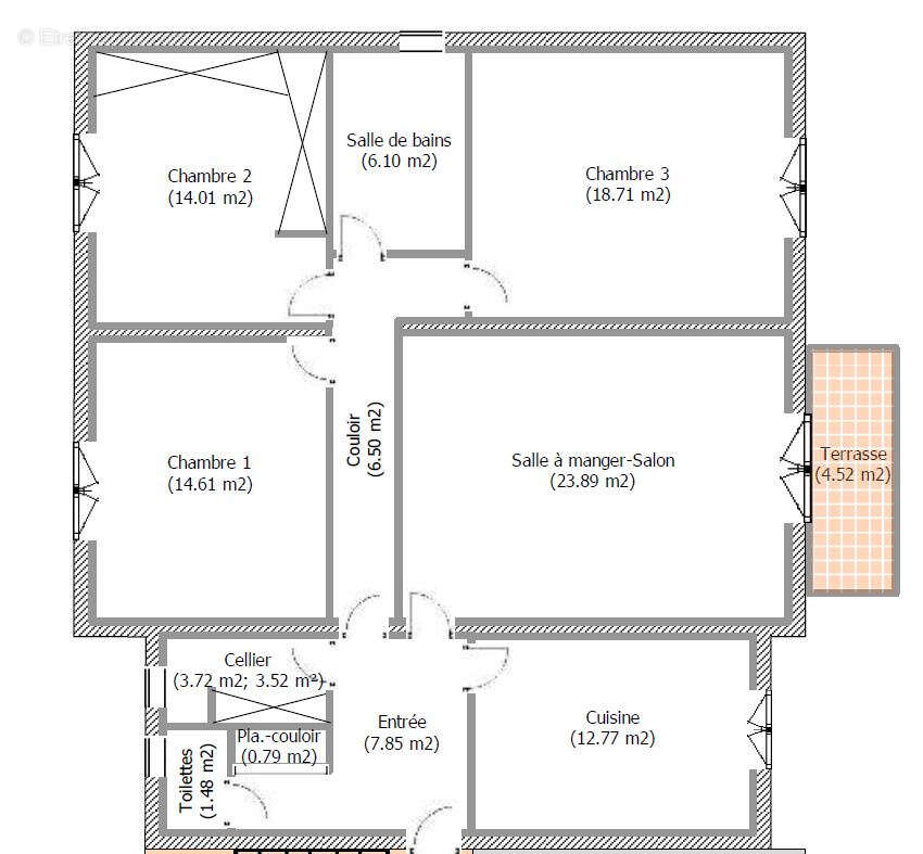 Appartement à GHISONACCIA