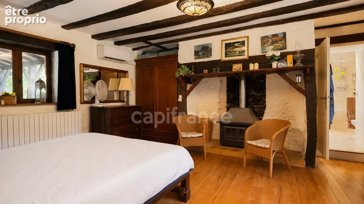 Maison périgourdine en pierre avec gîte, piscine et 1,25 ha de terrain à Doissat - photo 8