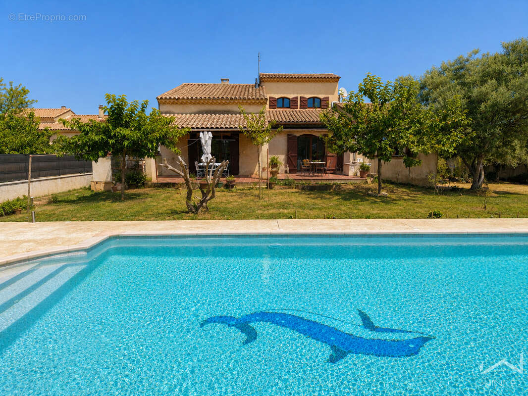 EXCLUSIVITE : MAISON à St-Alexandre (30) -  158 M2 - 3 chambres - 1 bureau - 2 garages - 1 atelier - Terrain 1 - photo 21