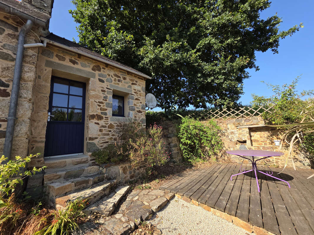 Bretagne - côtes d'armor - 22200 squiffiec - en impasse - maison en pierre de granit 109m2 habitables ! - photo 3