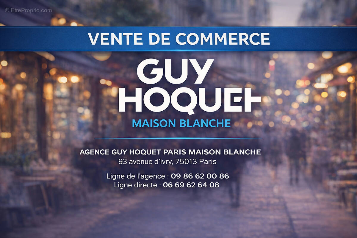 Commerce à PARIS-13E