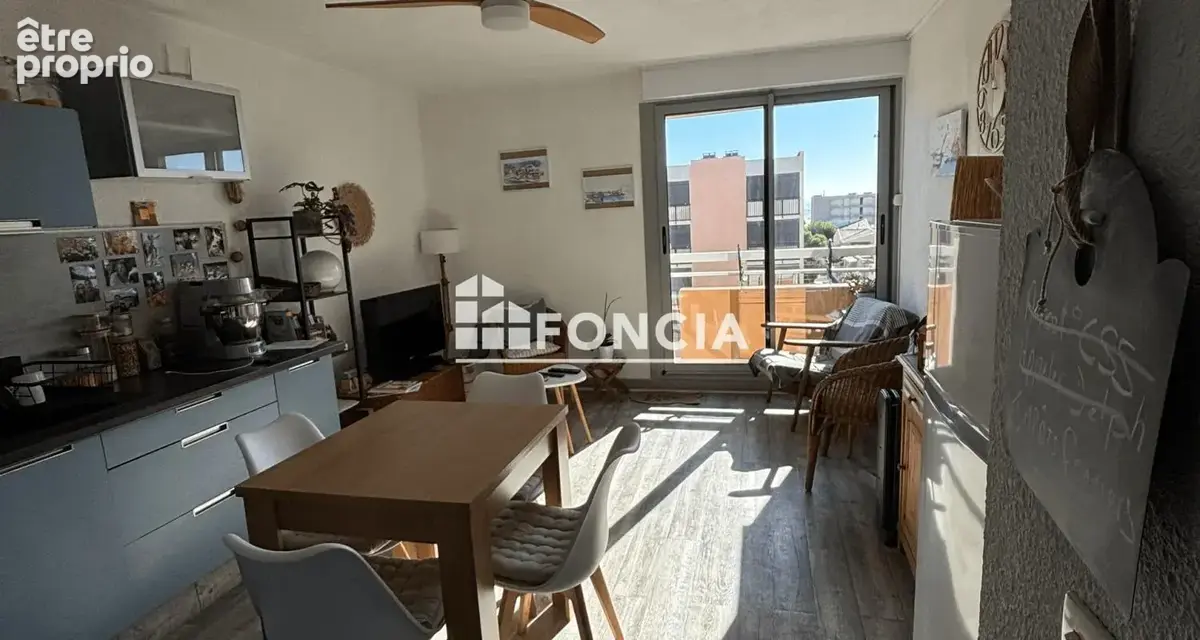 Appartement traversant type 2 + cabine, proche plage - photo 3