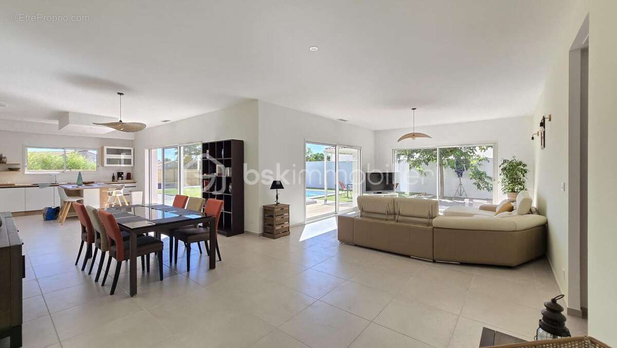 Villa 154 m2 de plain pied avec piscine - photo 2