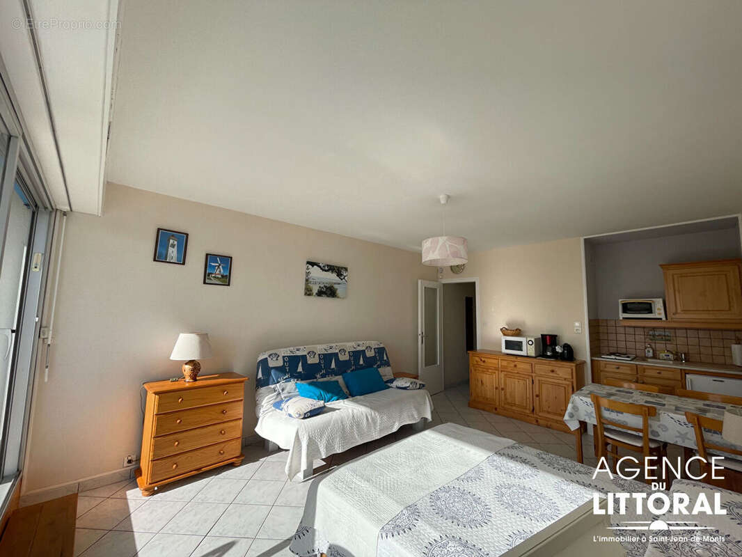 Appartement Saint Jean De Monts 1 pièce(s) 26.11 m2 - photo 5
