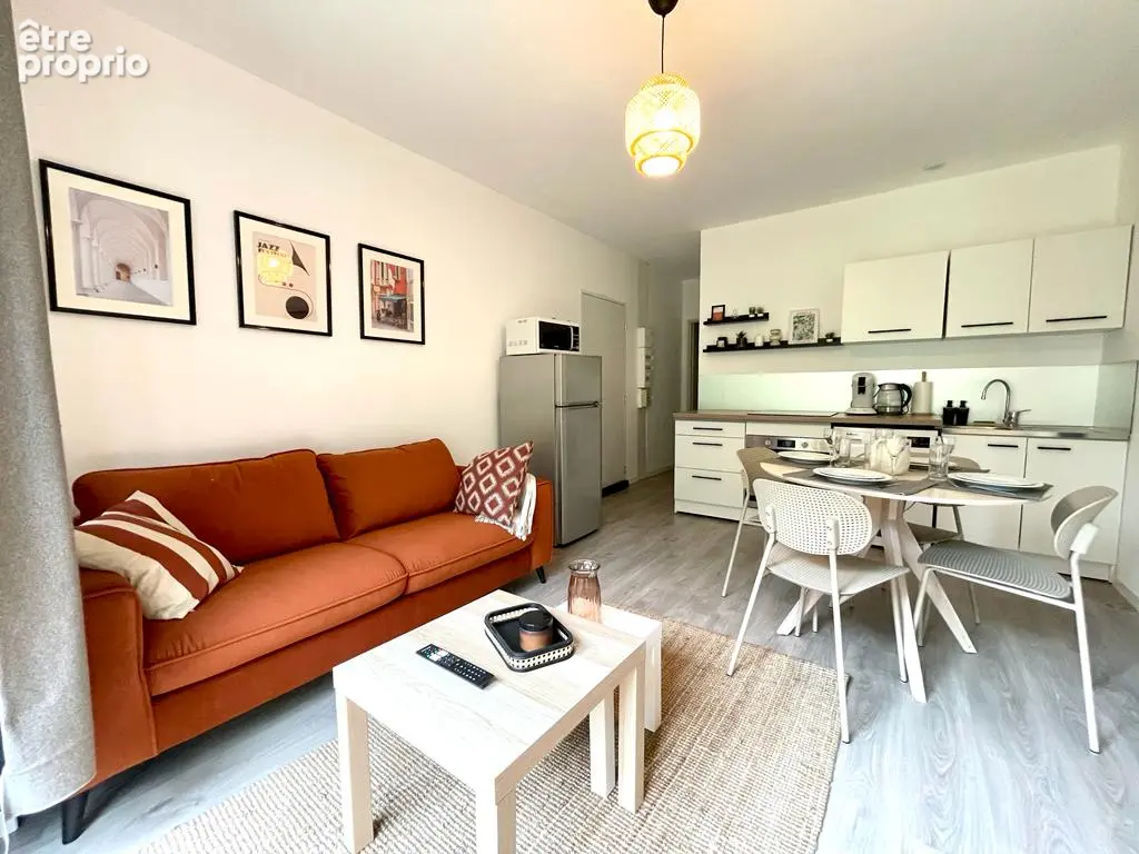 Appartement t2 meuble avec jardin privatif - photo 2