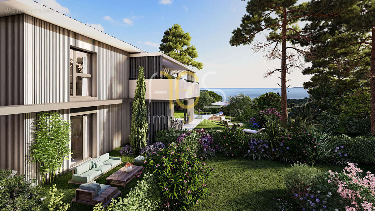 Sainte-Maxime - Appartement 2 pièces - 54m² avec jardin et terrasse - 200m de la plage - photo 2