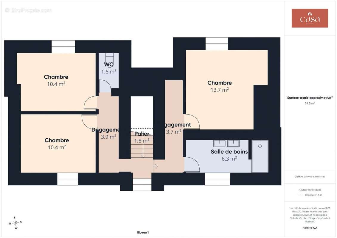 Maison 120 m² à Fresne-La-Mere  - photo 9
