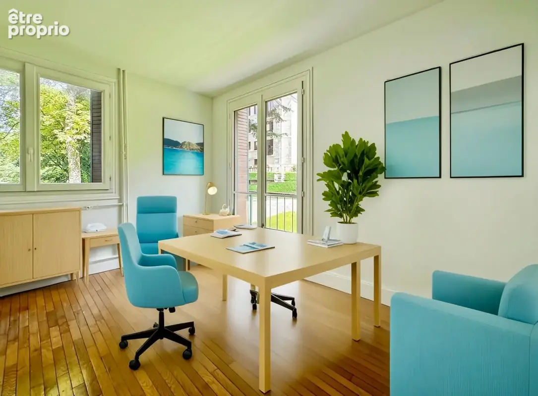 96 m² – 3 chambres + possibilité 4 – Parc arboré – Gare à pied - photo 14