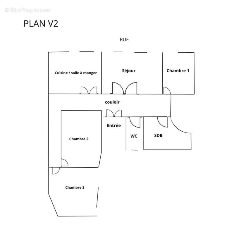 Appartement à PARIS-17E