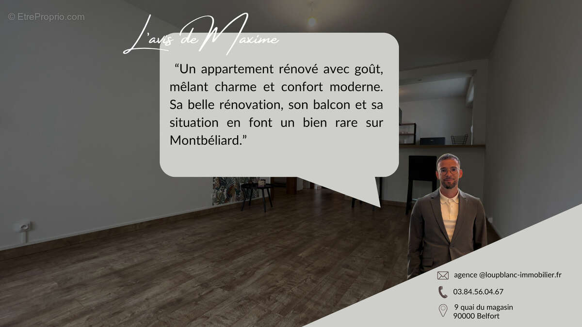 Appartement à MONTBELIARD