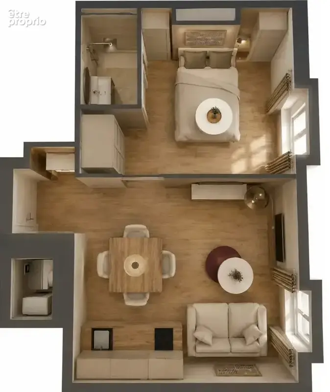 Appartement 2 pièces 31 m² à vendre à Oullins (69600) - photo 2
