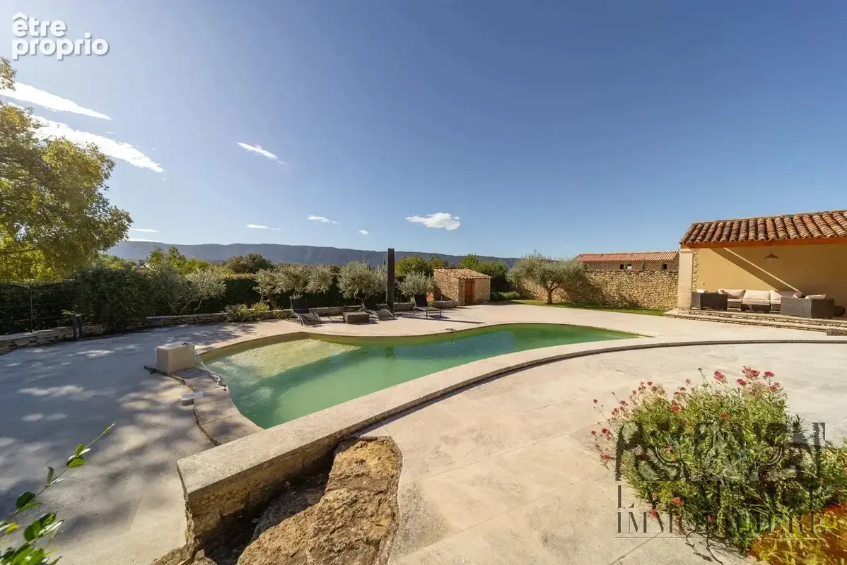 Propriété d'exception - vue panoramique sur le Lubéron - photo 2