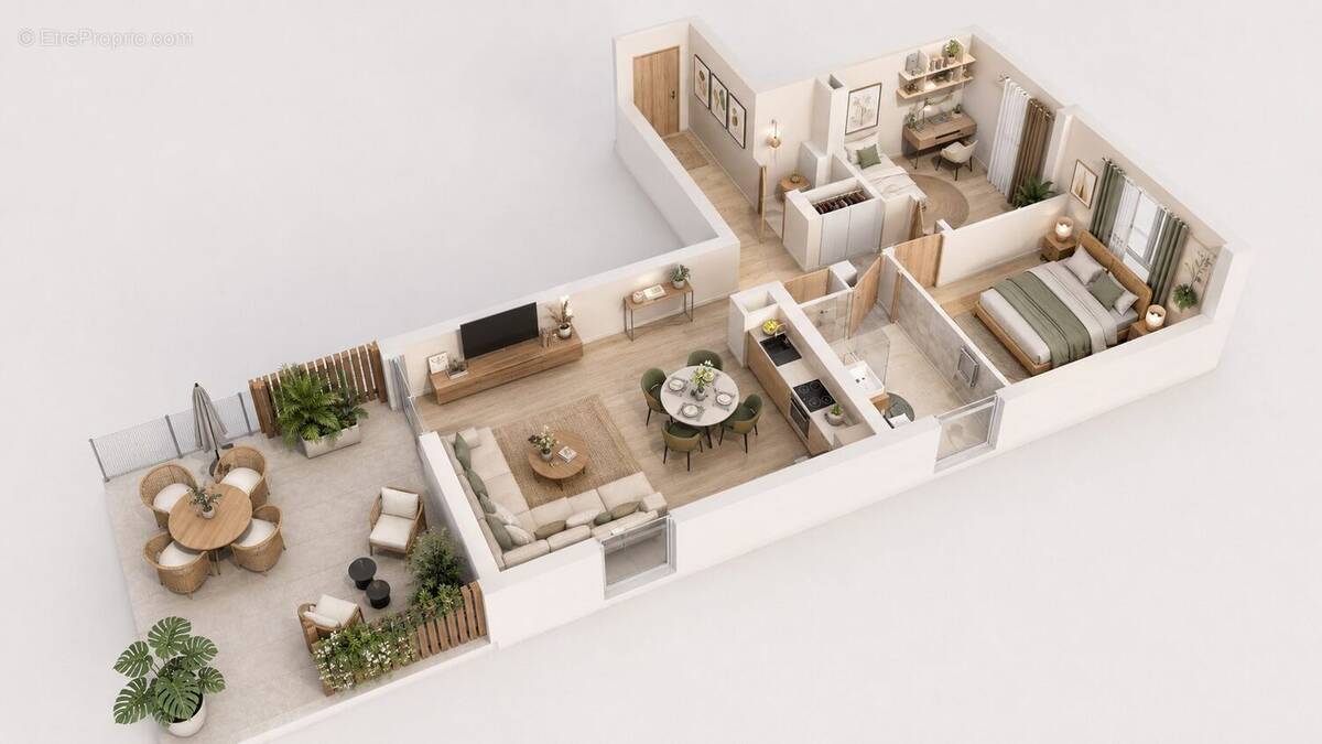 Appartement à KURTZENHOUSE