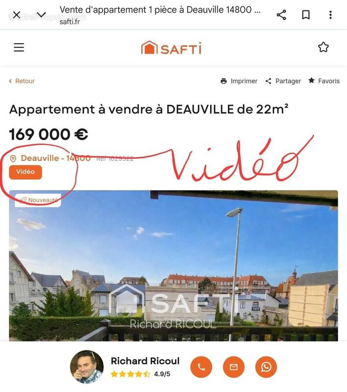 Photo 1 - Appartement à DEAUVILLE