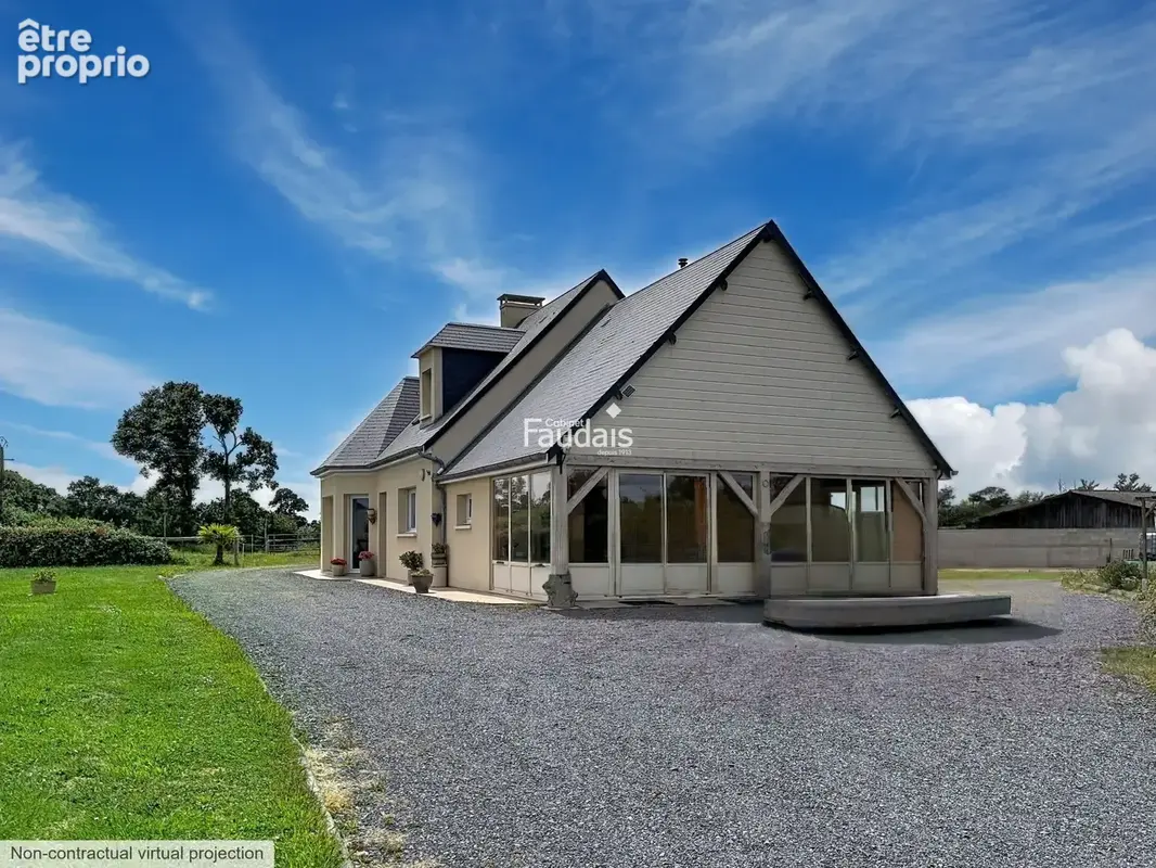 Maison 7 pièces 155 m² à vendre à Saint-Andre-De-Bohon (50500) - photo 1