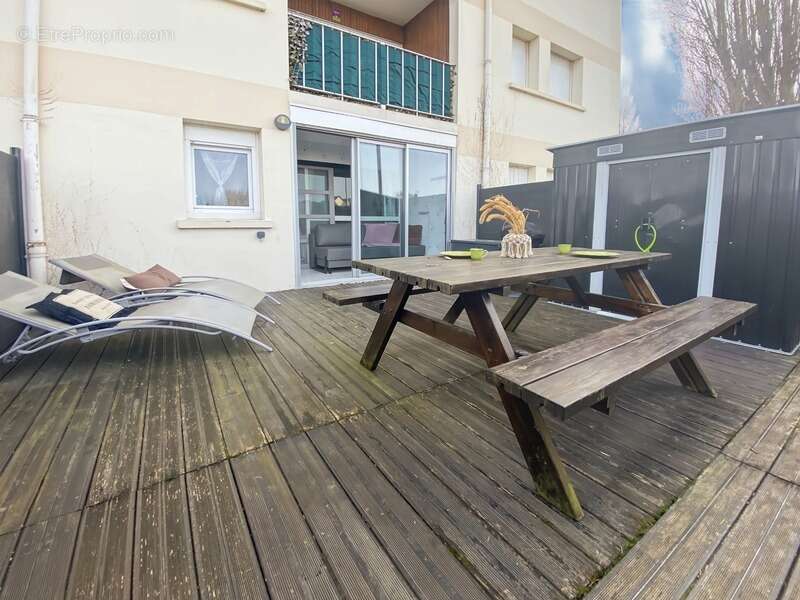 À vendre Cabourg – Studio avec espace nuit cabine, terrasse et loggia à 800 m de la plage - photo 23