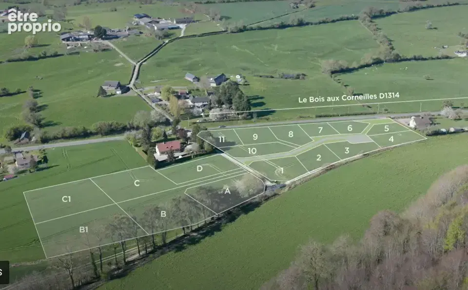 Photo Terrain à Bouelles au prix de 45 000€