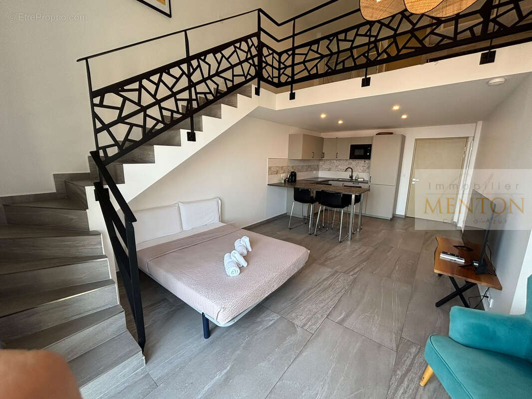 menton, immeuble de 4 duplex, 100%design, 100% location b&b, expo sud, vue mer, centre historique - photo 6