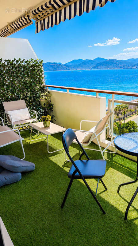 Exclusivite - magnifique studio vue mer a couper le souffle - chateau de la mer - acces prive a la plage front de mer - photo 8