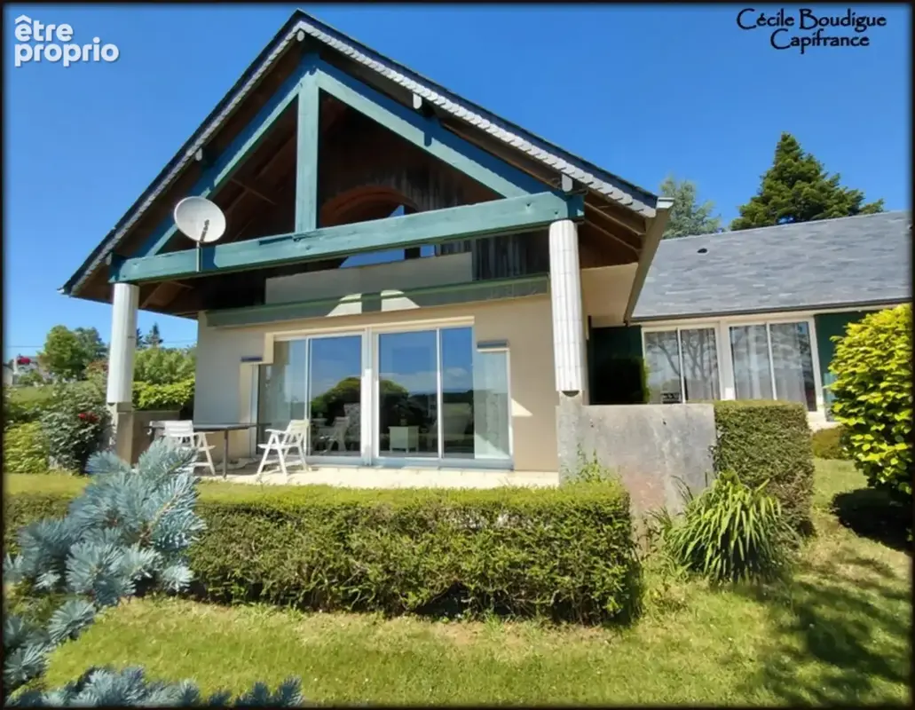 Entre Pau et Tarbes à 7 kms de Soumoulou Maison d'architecte belle vue sur Pyrénées 16000 m² de terrain - photo 1