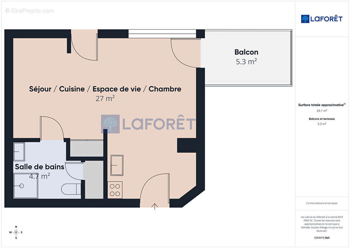 Appartement à AJACCIO
