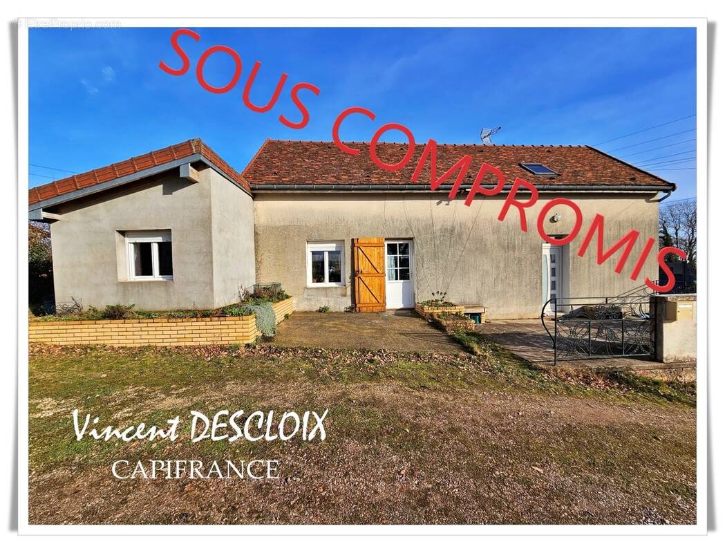 Maison à vendre 5 pièces SAULIEU (21) terrain 1768m² - photo 1