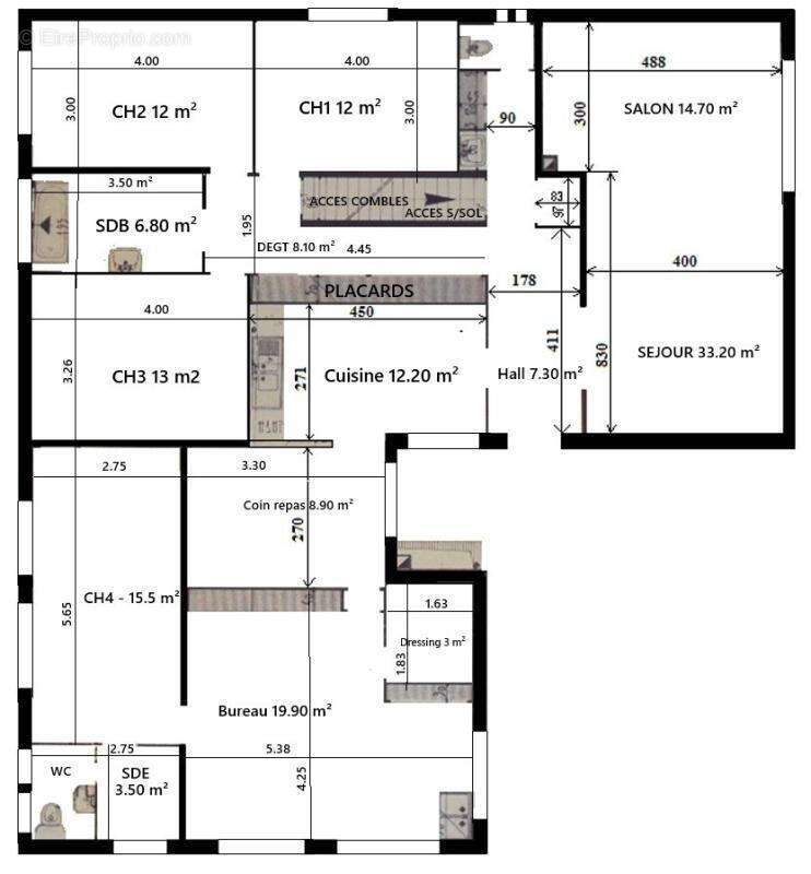 Maison à PIERRE-DE-BRESSE