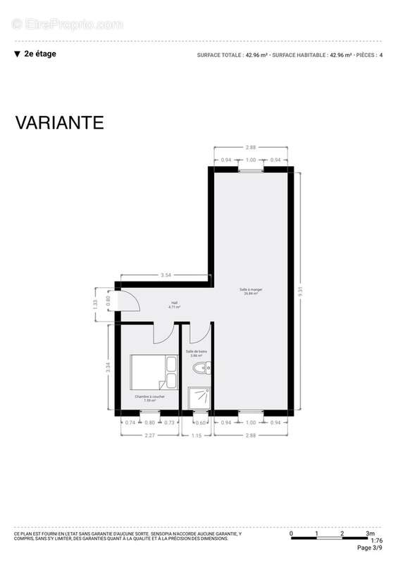 Appartement à PARIS-16E