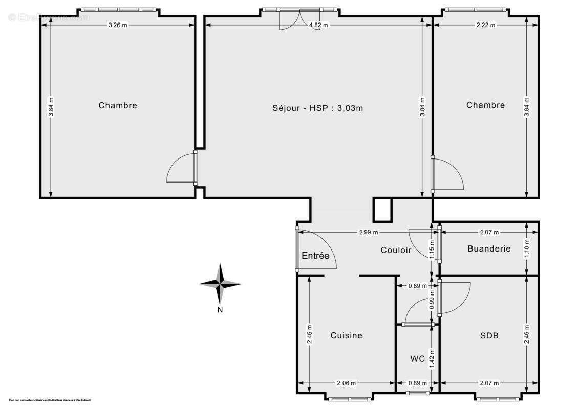 Appartement à BOIS-COLOMBES