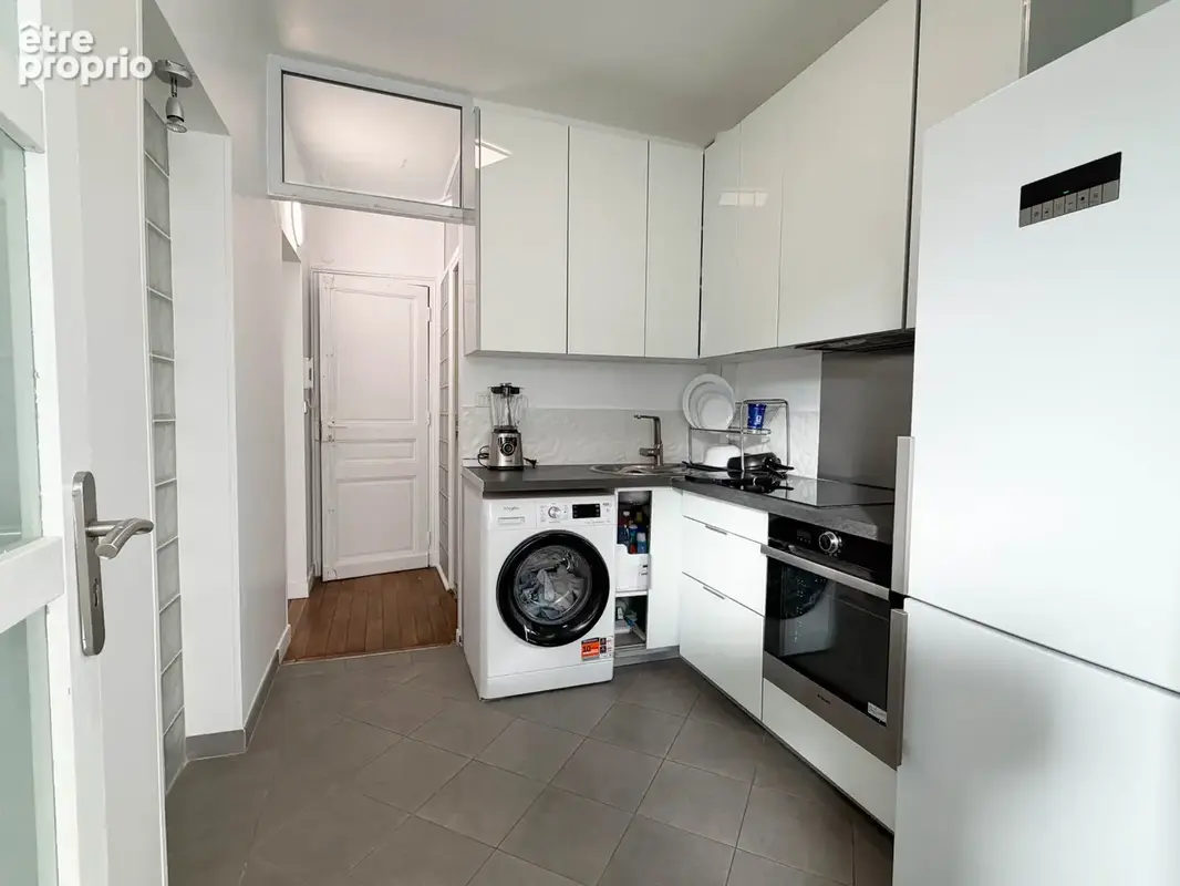 Suresnes, limite Puteaux, 2p 42 m2 refait à neuf charme de l'ancien - photo 4