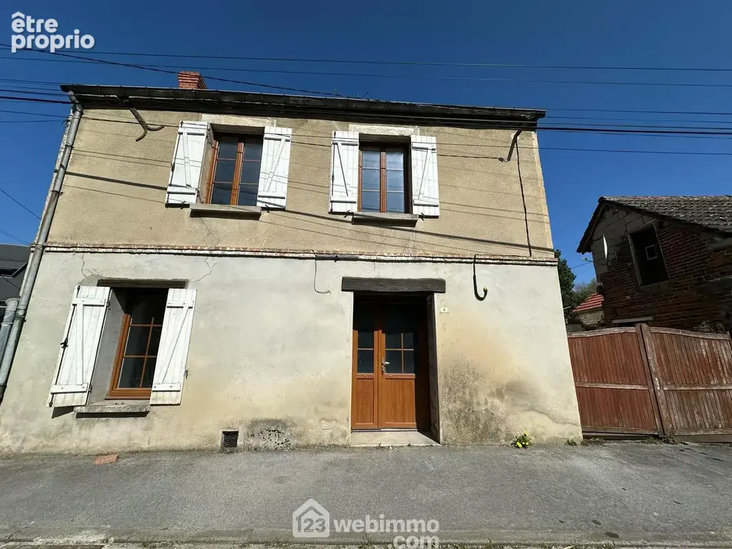 Une maison d'une surface habitable de 77 m²