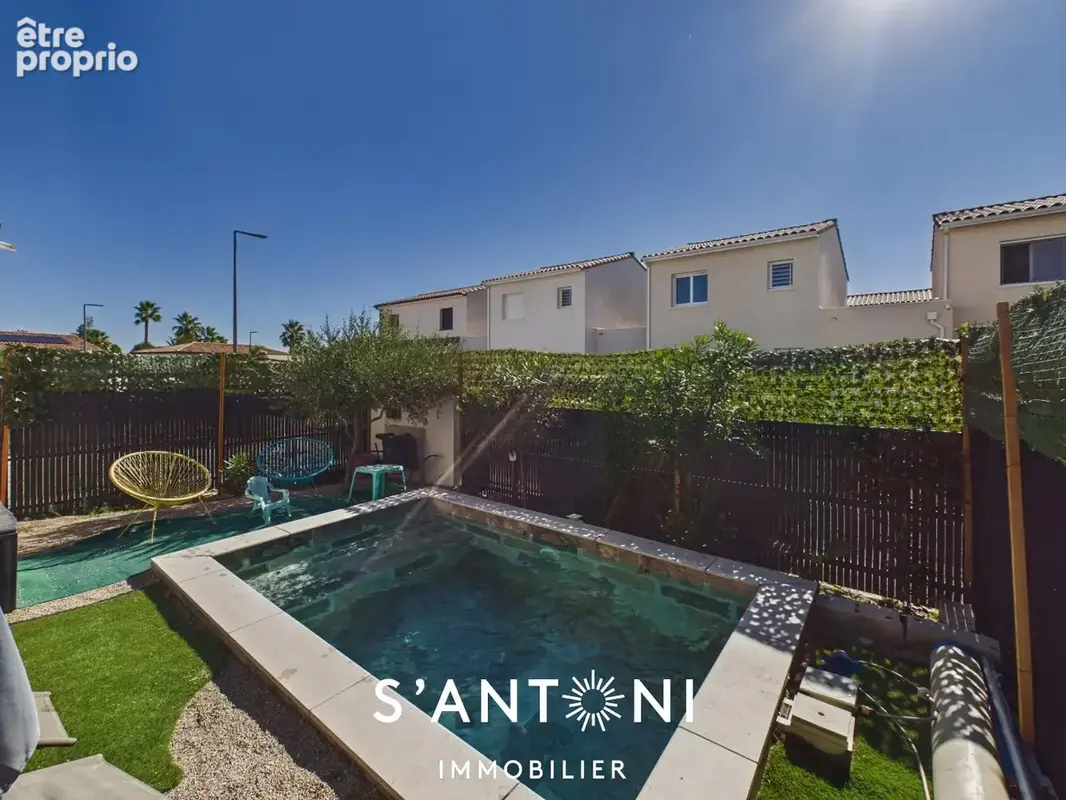 Sauvian  secteur des moulières  maison contemporaine 87 m²  piscine  dpe b/a - photo 15