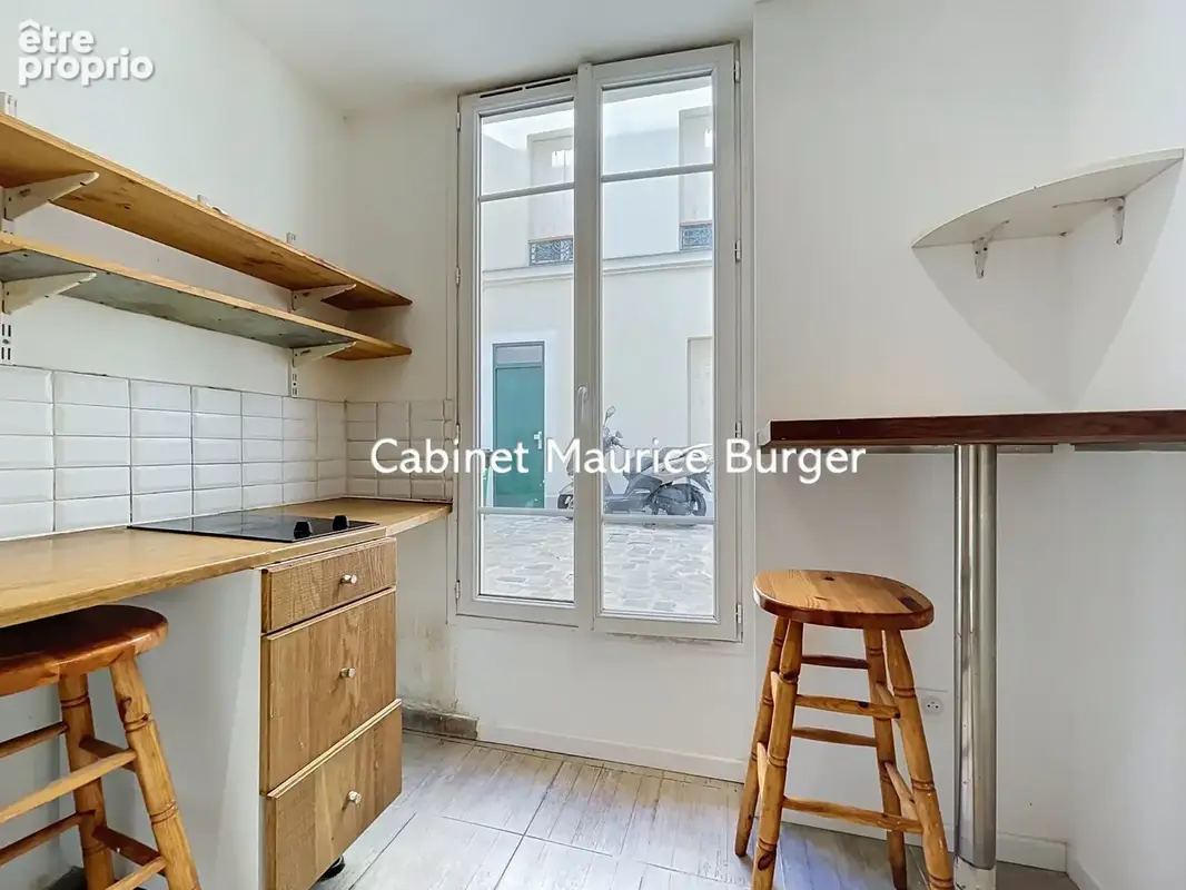 Paris 20ème   Notre-Dame-de-la-Croix   Studio au calme sur cour avec mezzanine - photo 4