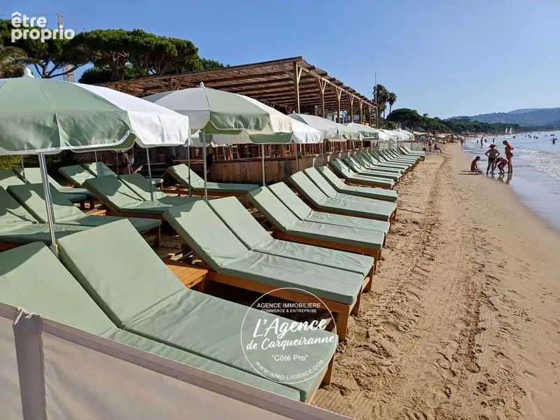 Exclusivite a vendre fonds de commerce plage privee  88 matelas et  restaurant idealement situe a cavalaire  sur mer - photo 3