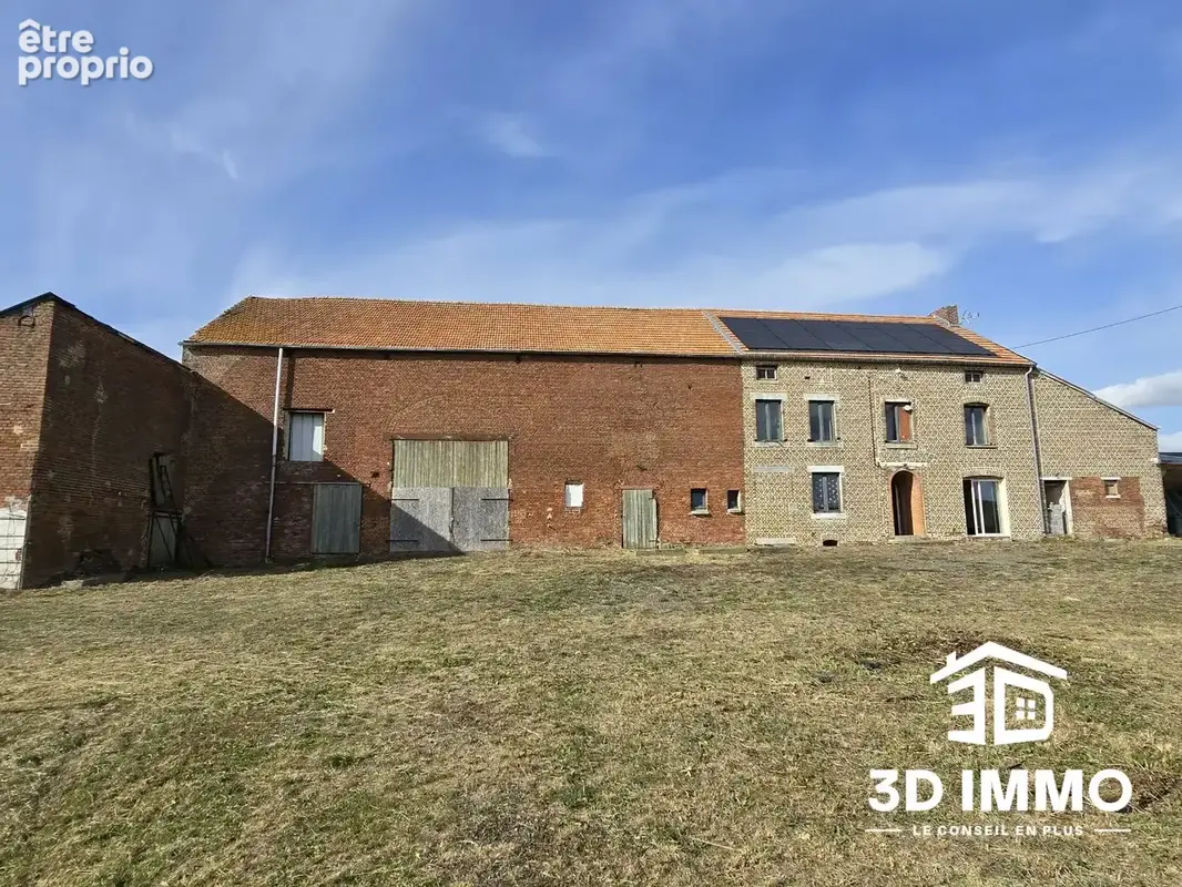Maison 6 pièces 189 m² à vendre à Felleries (59740) - photo 1