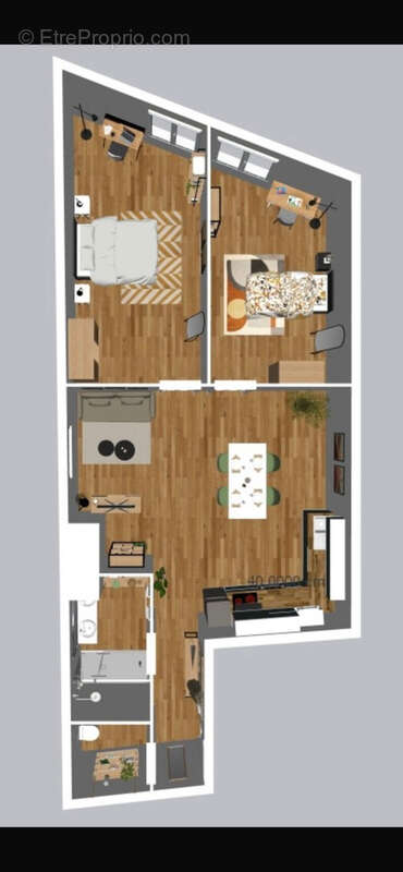 Appartement à BOURGOIN-JALLIEU
