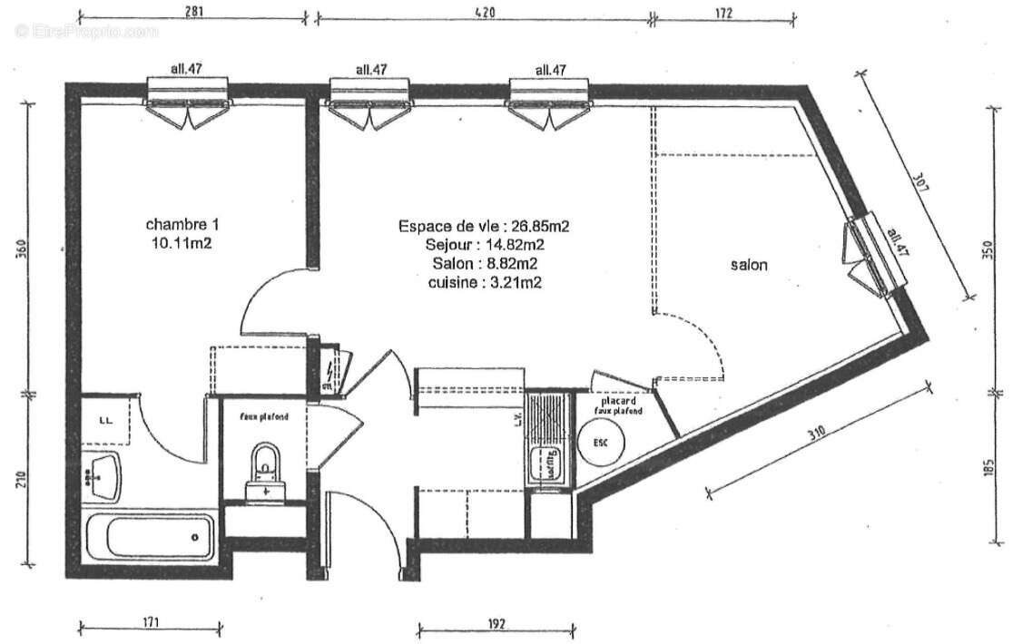 Appartement à TRAPPES
