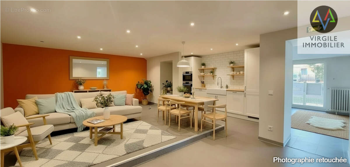 Surface à aménager de 150 m2 avec terrasse et cave. - photo 5