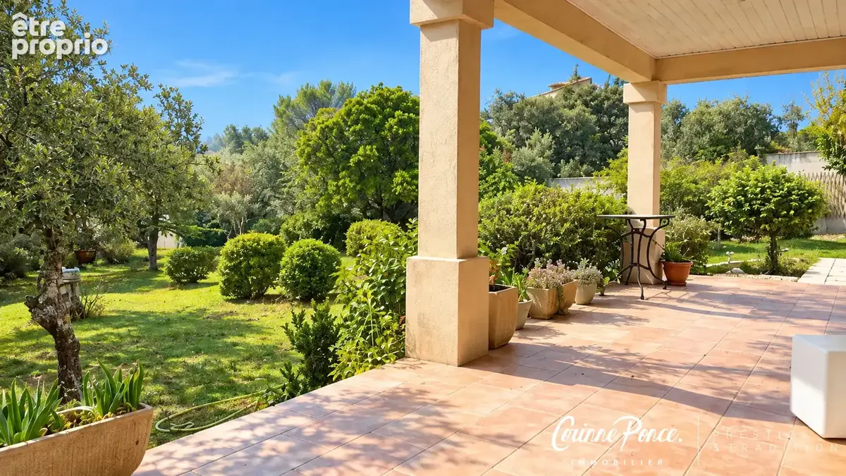 Nimes collines villa p5 studio garage mazet terrain arbore bel environnement corinne ponce immobilier - photo 5
