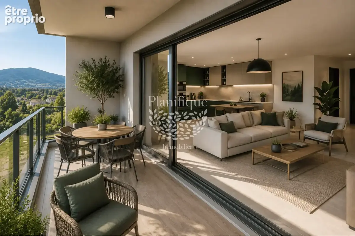 Appartement 3 pièces avec balcon   Thoiry, Pays de Gex - photo 8