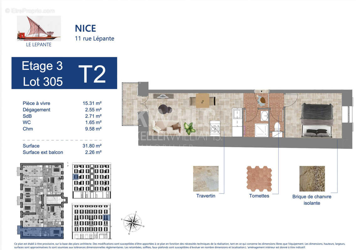 Appartement 31 m² à Nice  - photo 5