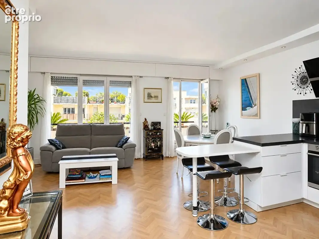 Bas de chatou - 7 mn rer - appartement 2 chambres - 68 m² - cave et parking - photo 3